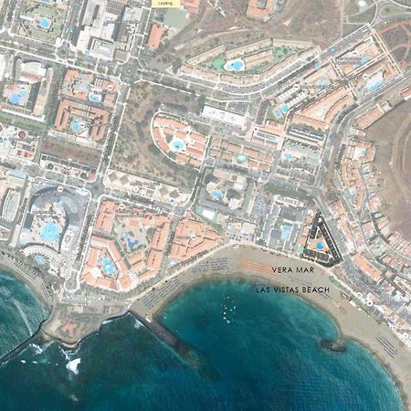 Vera Mar 9C Primera Linea Con Piscina Y Parking Los Cristianos  Zewnętrze zdjęcie