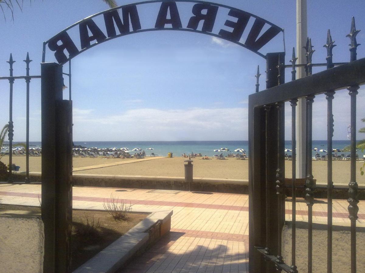 Vera Mar 9C Primera Linea Con Piscina Y Parking Los Cristianos  Zewnętrze zdjęcie