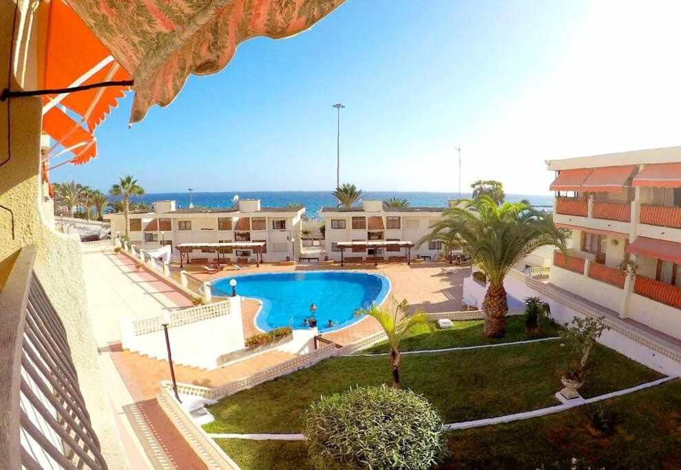 Vera Mar 9C Primera Linea Con Piscina Y Parking Los Cristianos  Zewnętrze zdjęcie